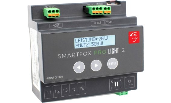 SMARTFOX Pro Light 2 incl. convertitore di corrente da 80A chiuso